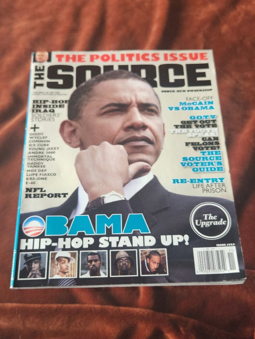 The Source Magazine - November 2008 - Politics Issue featuring Barack Obama